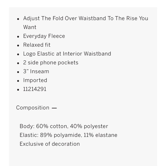 VS Pink 2 Piece SET Foldover Waist Shorts & Black RAINBOW Gradient Racerback Tee - Picture 10 of 10